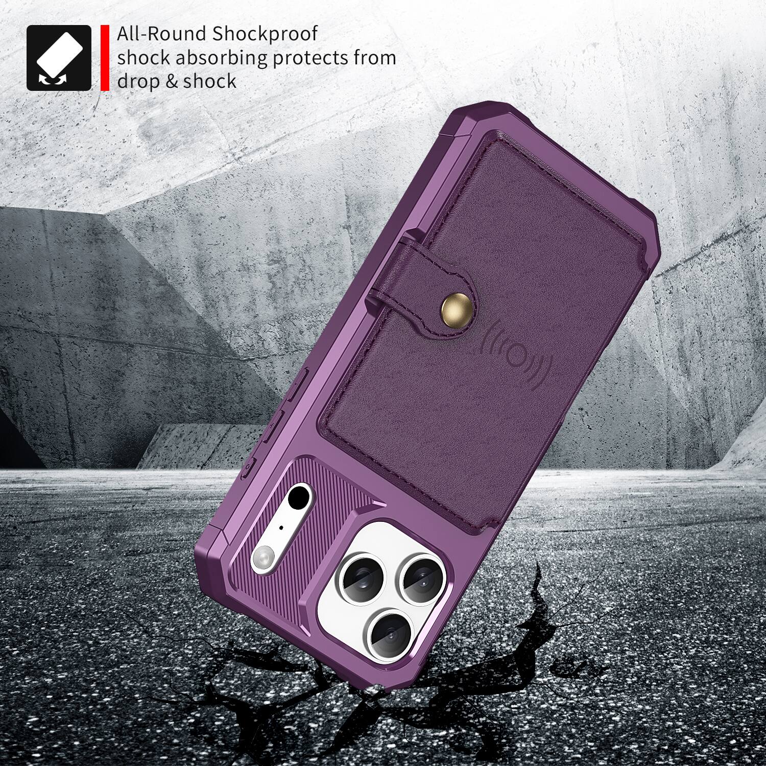 All-Round Shockproof shock absorbing protects from drop & shock