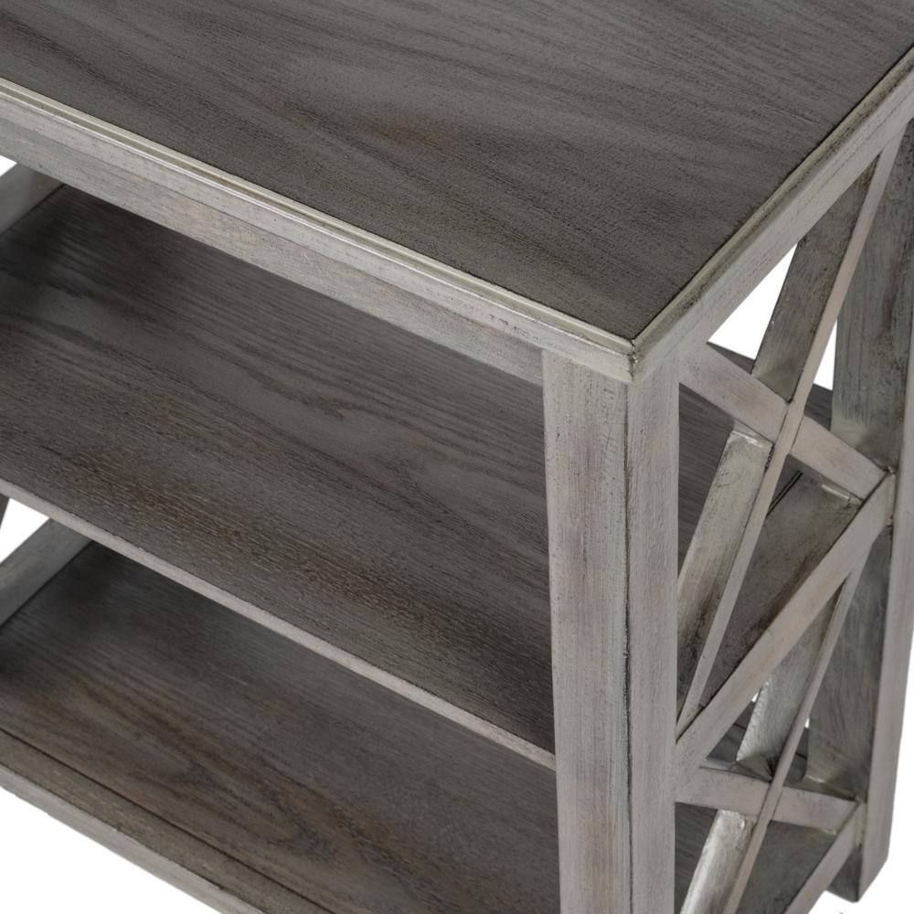 Alt View 6. Butler Specialty - Vance 2 Shelf 22"W Bookcase - Light Brown.