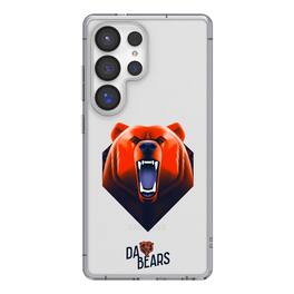 Keyscaper - NFL - Chicago Bears Galaxy Clear Case - S22 - Multicolor