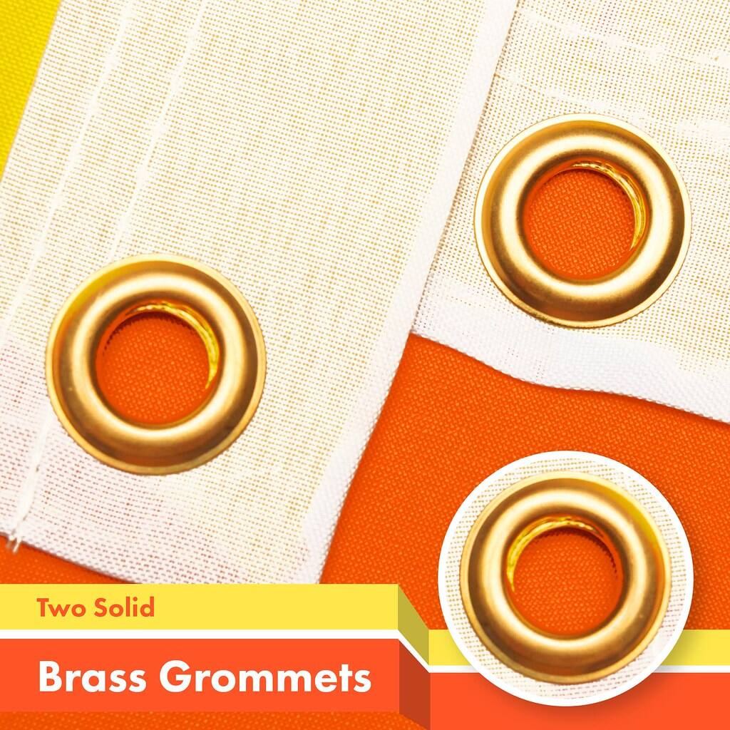 Two Solid Brass Grommets
