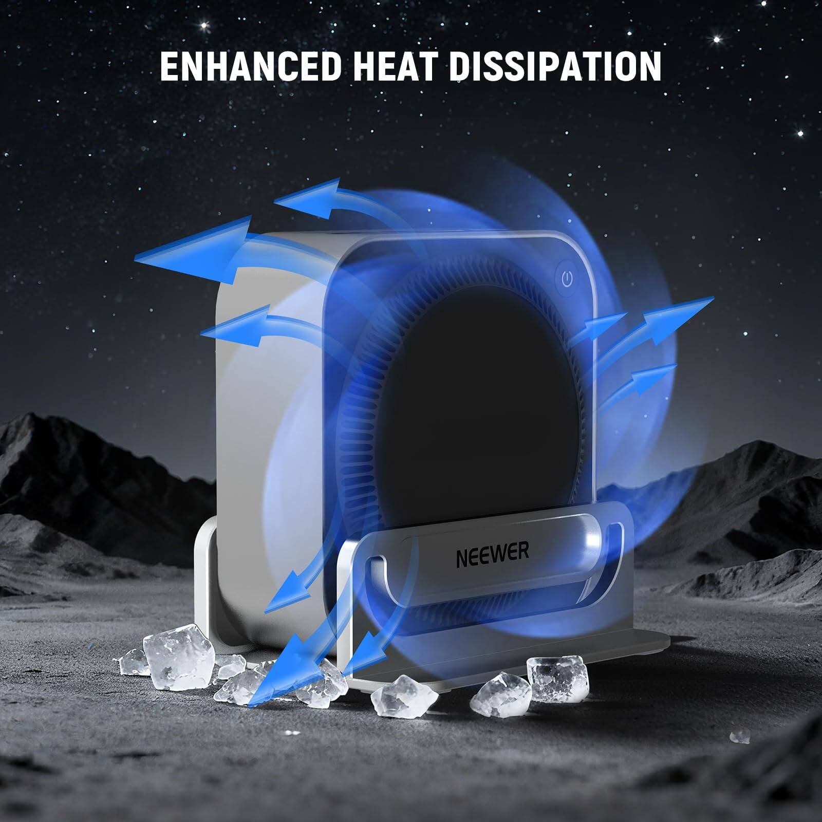 ENHANCED HEAT DISSIPATION  
NEEWER