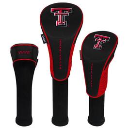Team Effort - Texas Tech Red Raiders Driver Fairway Hybrid Set of Three Headcovers - Multicolor