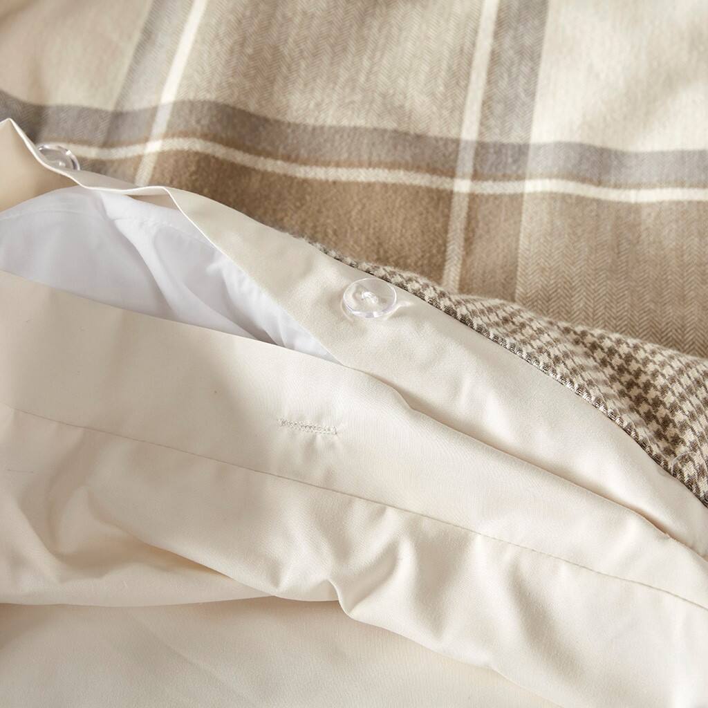 Alt View 5. Gracie Mills - Gracie Mills Obrien Rustic Retreat 8-Piece Cotton Jacquard Comforter Set - Neutral.