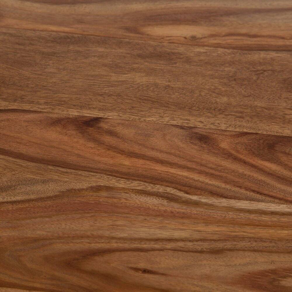 Alt View 5. Porter Designs - Urban Solid Sheesham Wood 24" Counter Height Dining Chair - Natural.