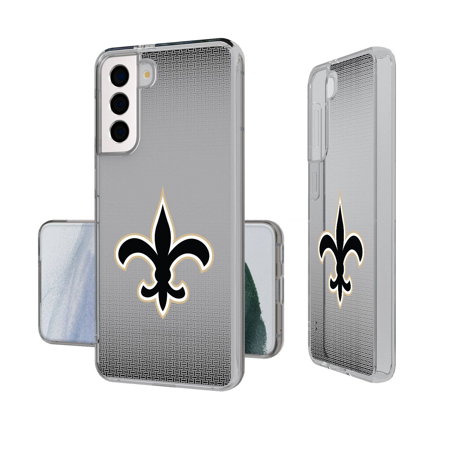 Keyscaper - NFL - New Orleans Saints Linen Logo Galaxy Clear Case - S23 - Multicolor price history on PriceWatchPro