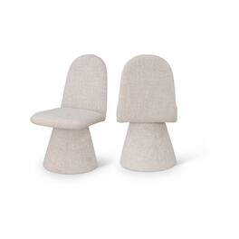 Meridian Furniture - Renuar Dining Chair, Set of 2 - Beige