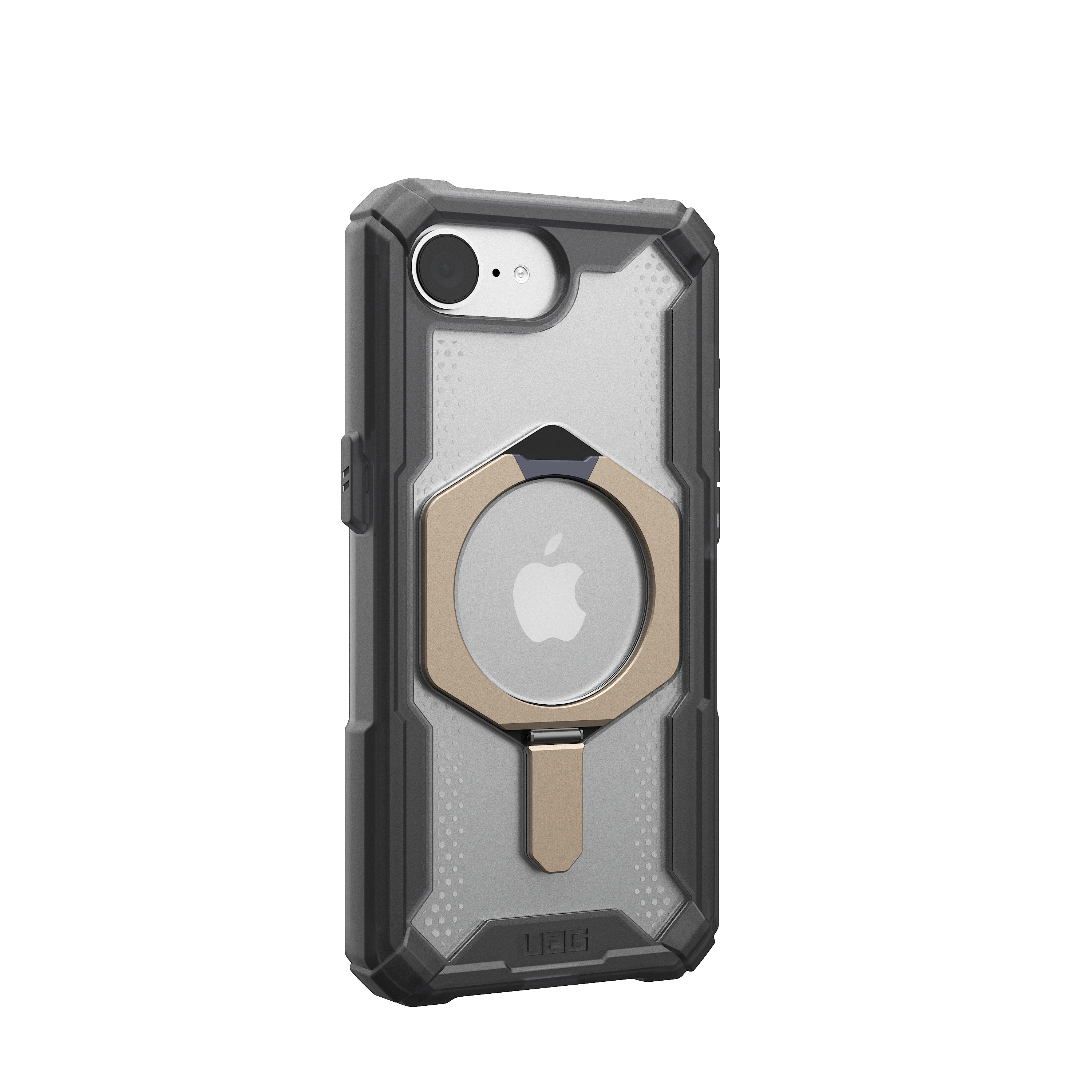 Alt View 1. UAG - Plasma EXT Case with Magsafe for Apple iPhone 16e - Ash/Titanium.