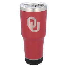 The Memory Company - Oklahoma Sooners 30oz. Stainless Steel LED Bluetooth Tumbler - Multicolor