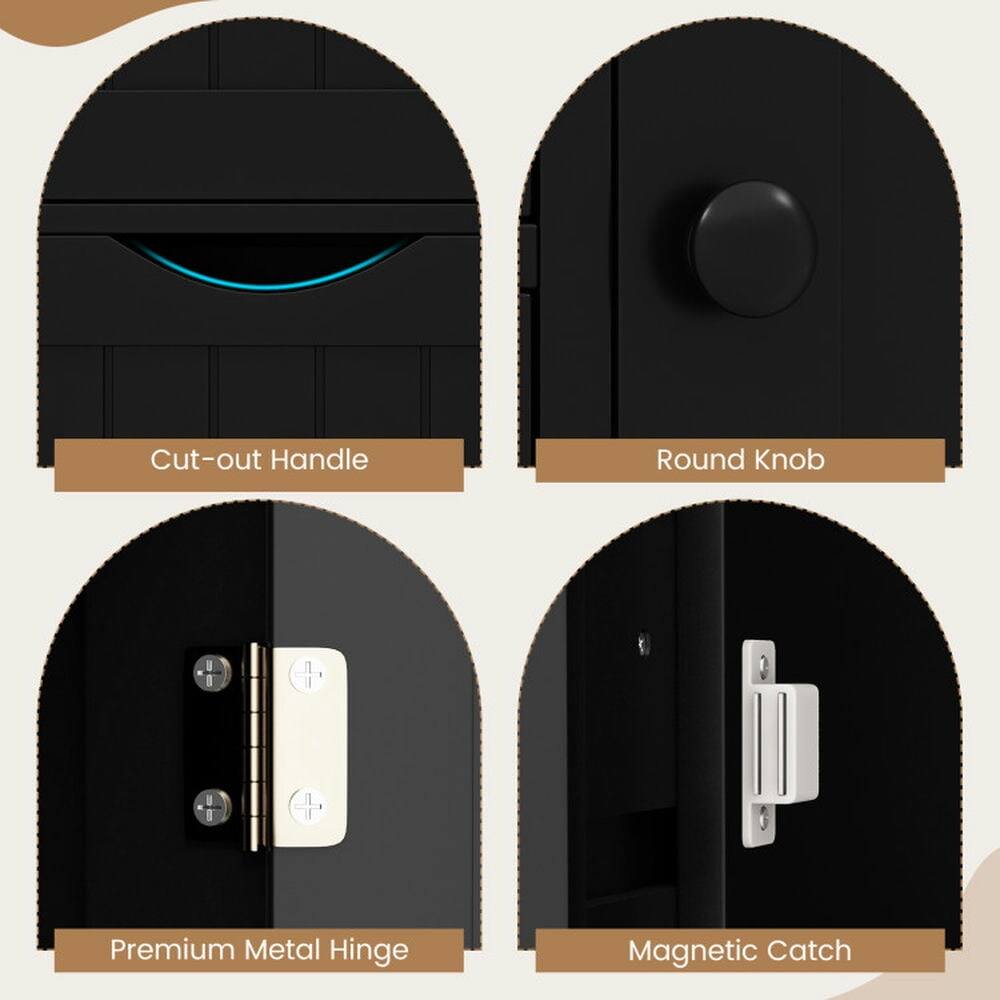 Cut-out Handle  
Round Knob  
Premium Metal Hinge  
Magnetic Catch