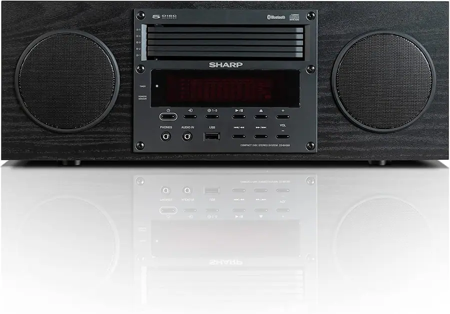 Sharp CD BH350 Micro Audio Component System with 5 CD Changer ...