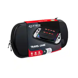 4Gamers - Travel Case - Switch, OLED, Lite, Switch 2 - Black