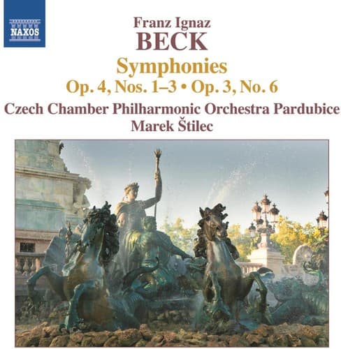Beck / Stilec / Czech Chamber Phil Orch Pardubice - Syms Op. 4 1-3 & Op. 3 6   - COMPACT DISCS [CD] price history on PriceWatchPro