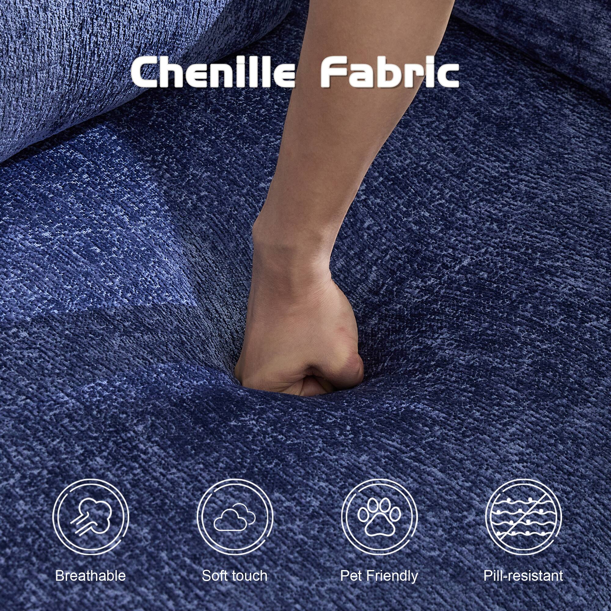 Chenille Fabric

- Breathable
- Soft touch
- Pet Friendly
- Pill-resistant