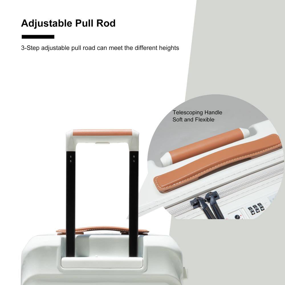 Adjustable Pull Rod

3-Step adjustable pull rod can meet the different heights

Telescoping Handle
Soft and Flexible