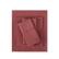 Back. Sweet Home Collection - All Season Reversible Bed-in-A-Bag Solid Color Comforter & Sheet Set, Queen - Burgundy.
