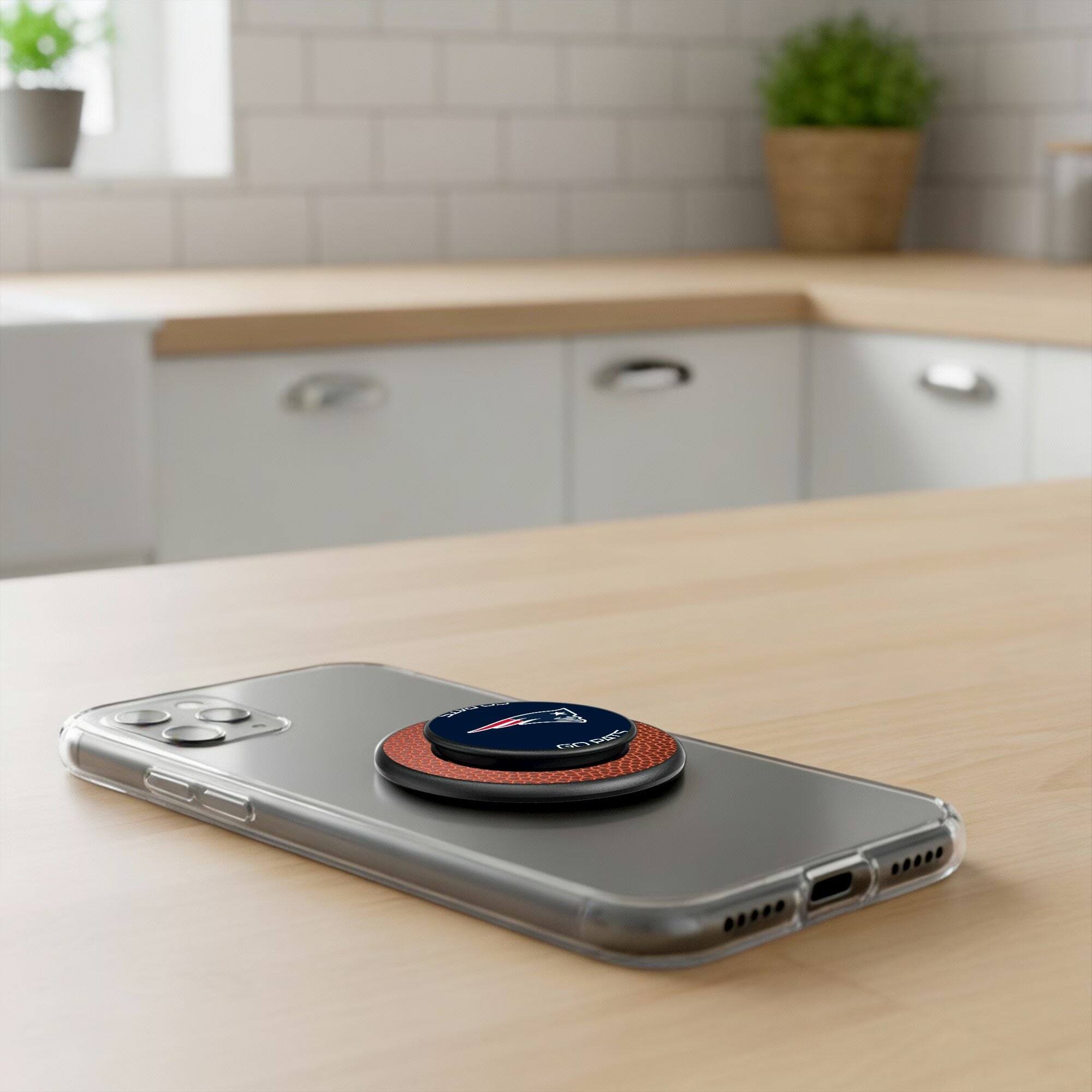 Alt View 3. Keyscaper - Endzone Solid PopSockets Magnetic Phone Grip & Stand - No Size - Black.