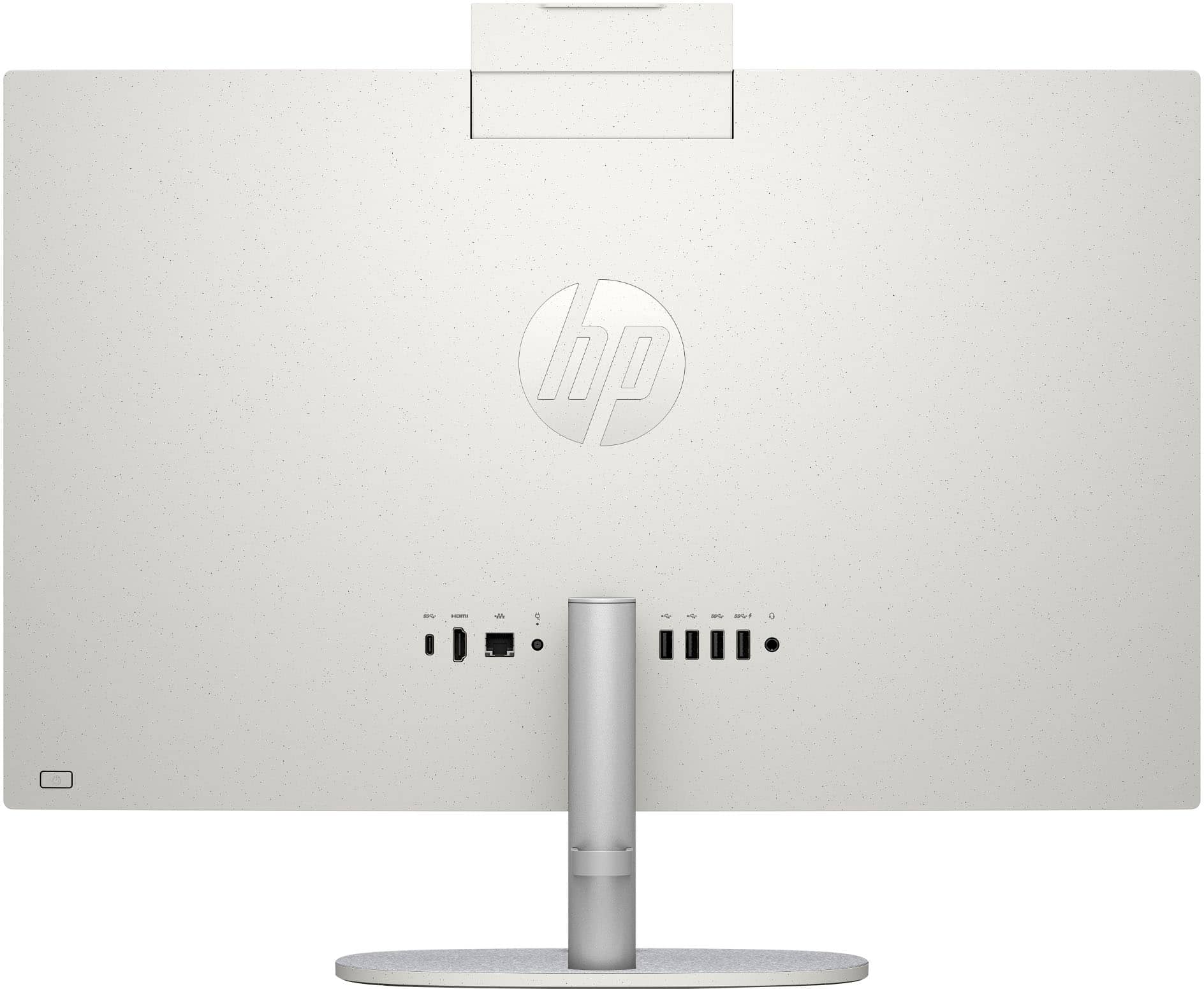 Alt View 7. HP - 23.8" Full HD Touch-Screen All-in-One with Adjustable Height - Intel Core i5 1334U 2023 - 8GB Memory - 512GB SSD - Shell White.