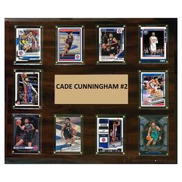 C&I Collectibles - Cade Cunningham Detroit Pistons 15" x 18" Trading Card Plaque - Multicolor