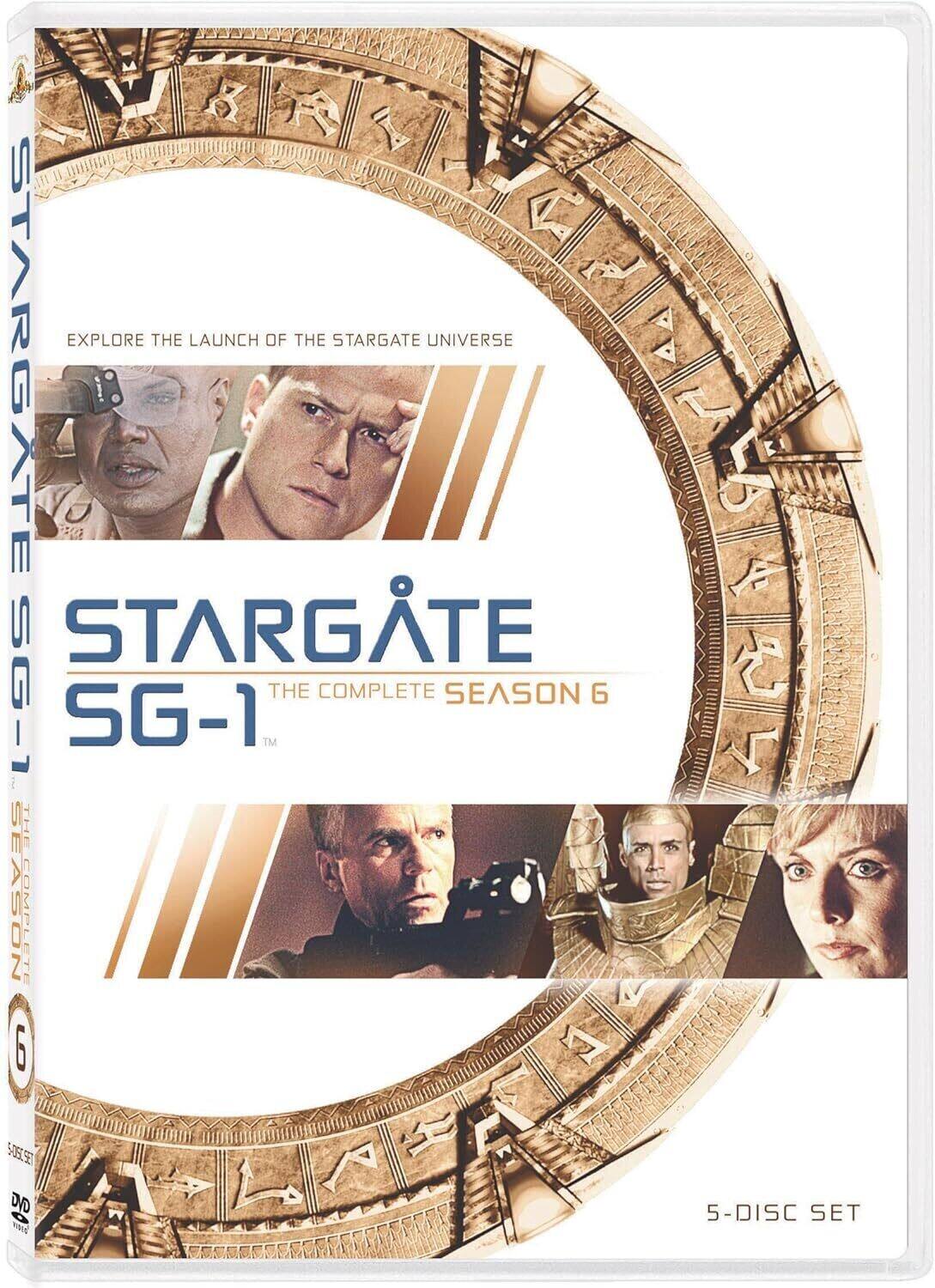 Front. Stargate SG-1 Season 06   - DVD.