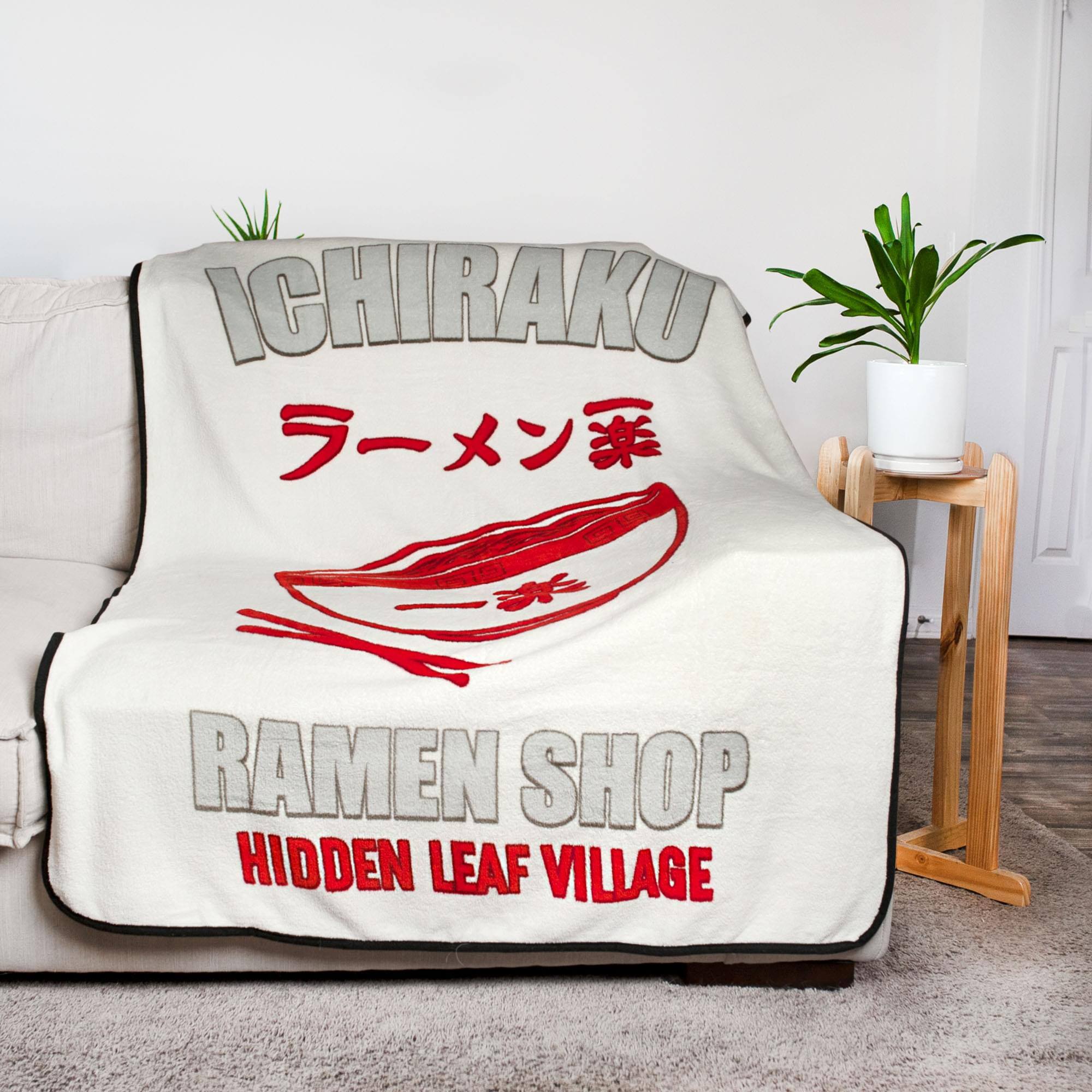 ICHIRAKU  
RAMEN SHOP  
HIDDEN LEAF VILLAGE
