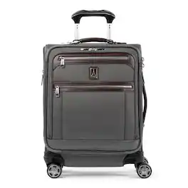 Travelpro - Platinum Elite Softside Expandable 19" Carry On Spinner - Vintage Grey