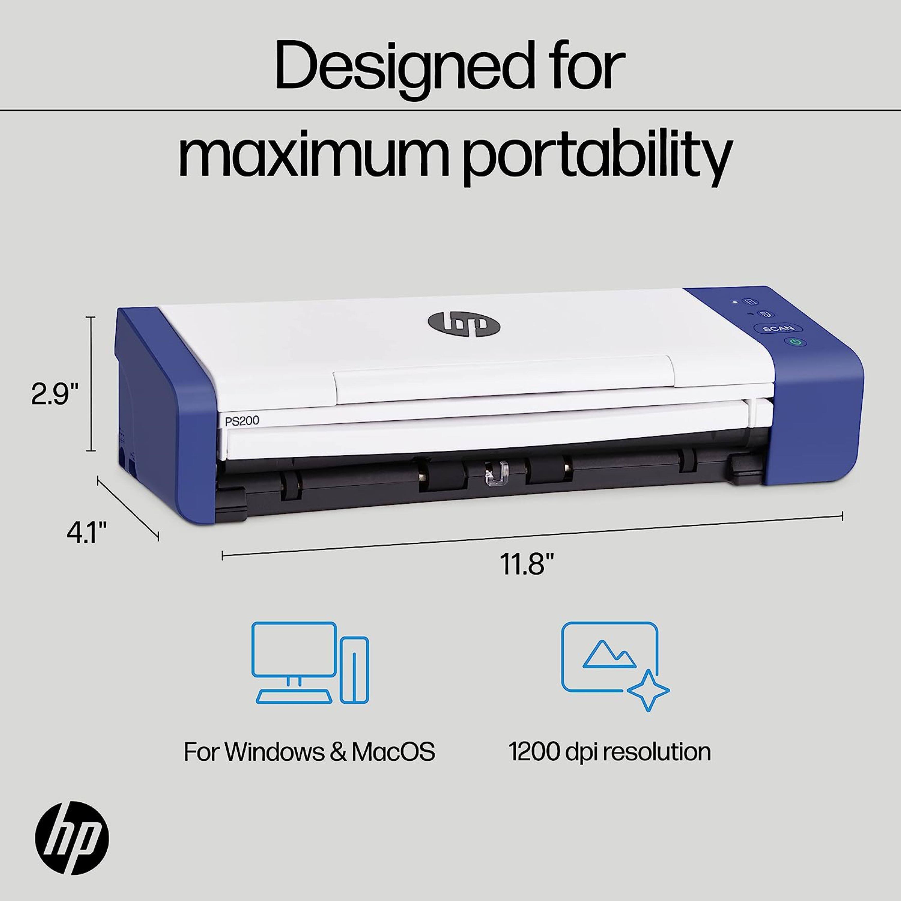 Designed for maximum portability, the SCA 2.9" PS200 is a compact and efficient device that measures 4.1" in length and 11.8" in height. It is compatible with both Windows and MacOS operating systems, providing users with versatility and flexibility. The device boasts a high resolution of 1200 dpi, ensuring that users can enjoy sharp and clear prints.
