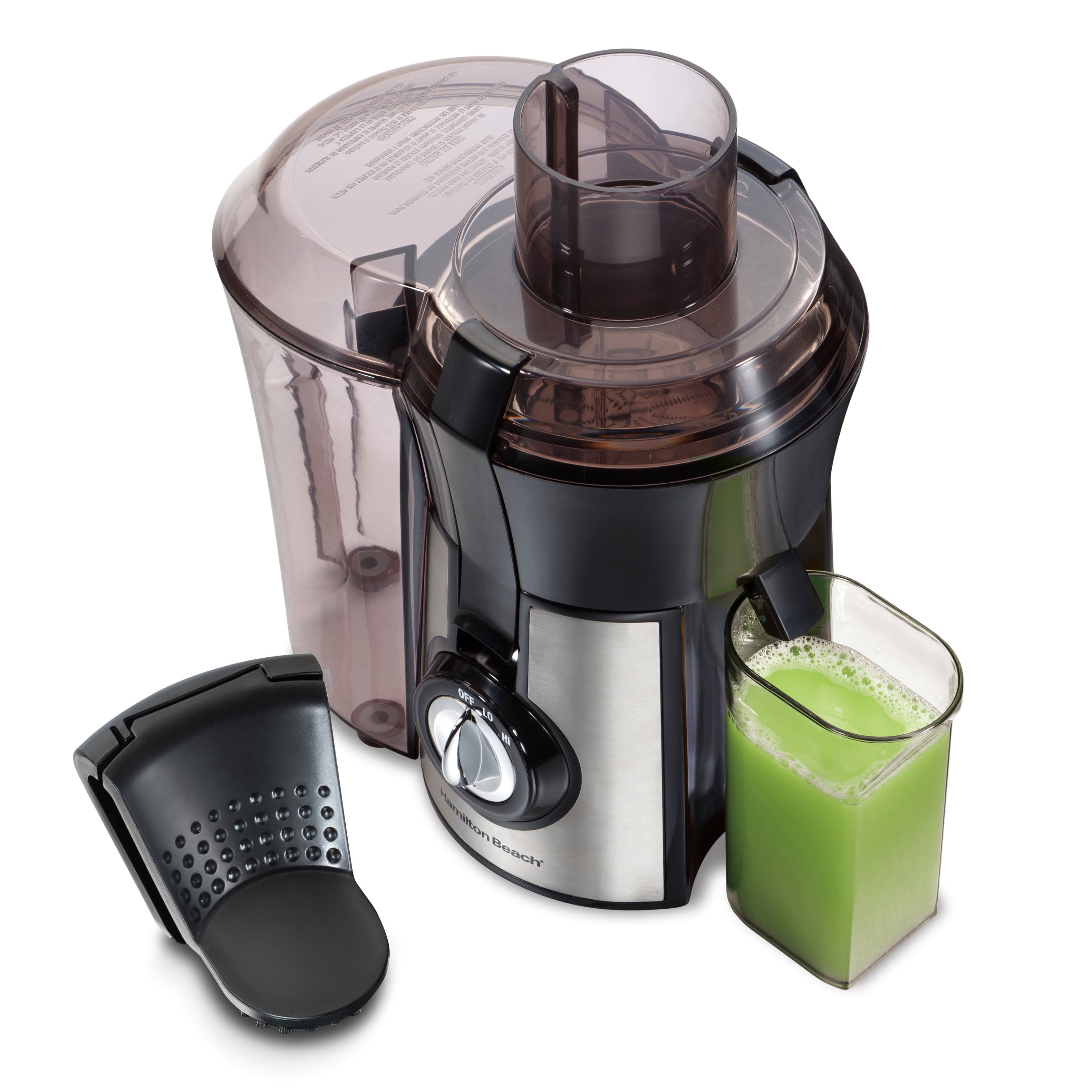 Hamilton Beach - Easy Clean Juice Extractor with Patented Easy Sweep™ Tool - Black