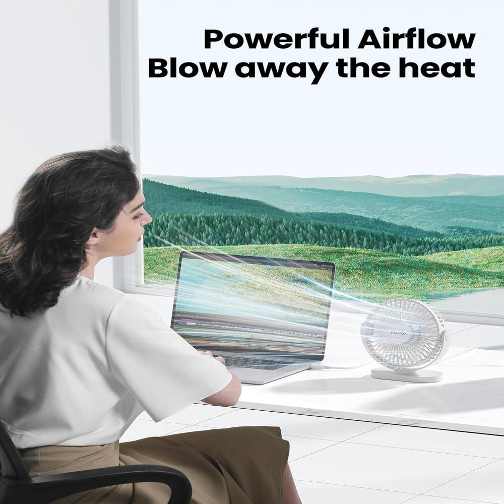 Powerful Airflow Blow away the heat