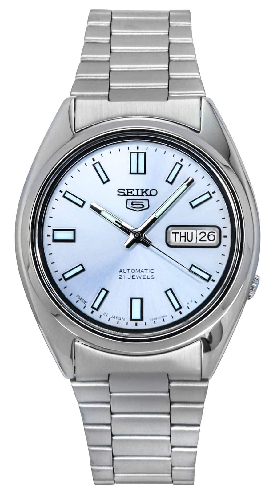 Seiko 5 Automatic 21 Jewels SNXS73J1 Men's Watch Japan Made Seiko 5 Automatic 21 Jewels SNXS73J1 Men's Watch Japan Made