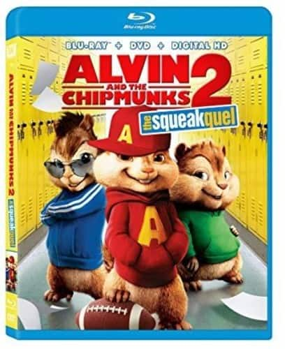 Alvin And The Chipmunks The Squeakquel Blu Ray Dvd 2 Discs 09 Best Buy