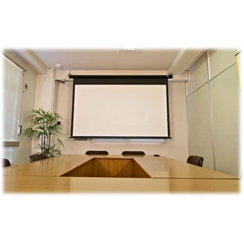 Best Buy Elite Spectrum Series 100" Motorized Projector Screen Black