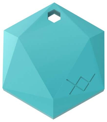 Angle. XY Find It - Bluetooth Beacon Item Tracker - Aquamarine.