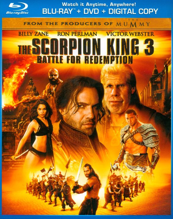  The Scorpion King 3: Battle for Redemption [2 Discs] [Includes Digital Copy] [Blu-ray/DVD] [2012]
