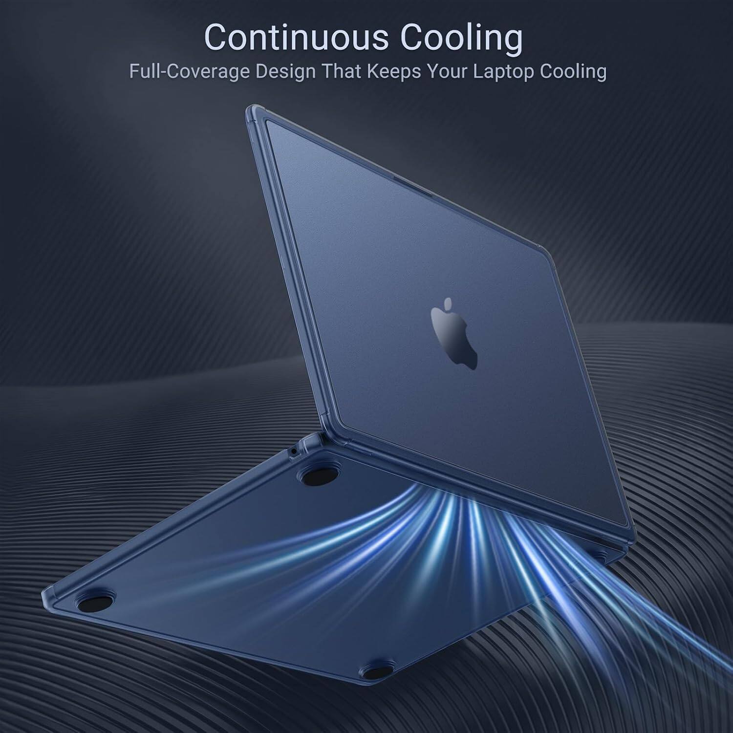 Continuous Cooling  
Full-Coverage Design That Keeps Your Laptop Cooling