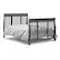 Alt View 15. Storkcraft - Portofino 5-in-1 Convertible Crib and Changer - Gray.