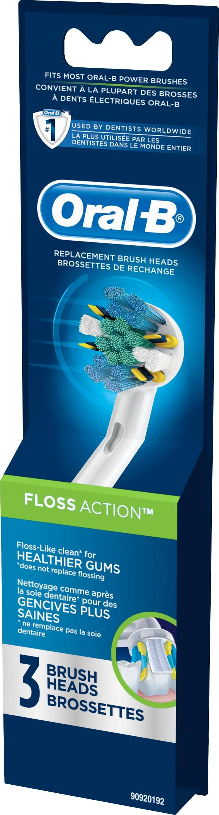 Best Buy: Oral-B Floss Action Brush Heads (3-Pack) EB25 3 CONA FFS ...