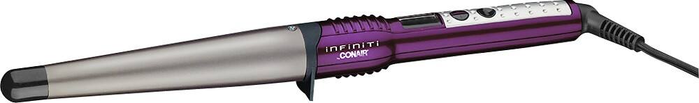 Front Zoom. Conair - You Curl XL Wand Hair Styler - Purple.