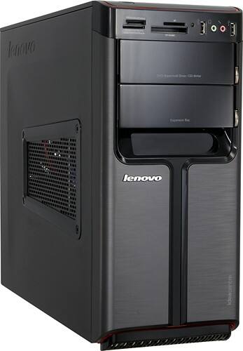 Angle Standard. Lenovo - IdeaCentre Desktop - 8GB Memory - 1TB Hard Drive.