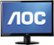 Front Standard. AOC - 23" Widescreen Flat-Panel 3D LED HD Monitor - Gloss Black.