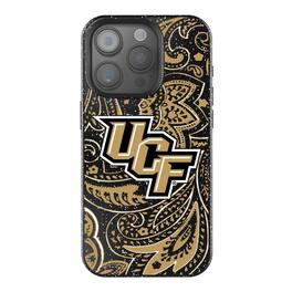 Keyscaper - NCAA - UCF Knights Paisley Bling iPhone Case - 15 - Black