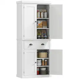 kitchen pantry cabinets with doors and shelves - Best Buy