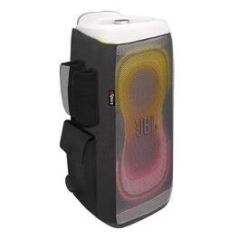 JBL - PartyBox 330 Portable Party Speaker Bundle with gSport Cargo Sleeve - White