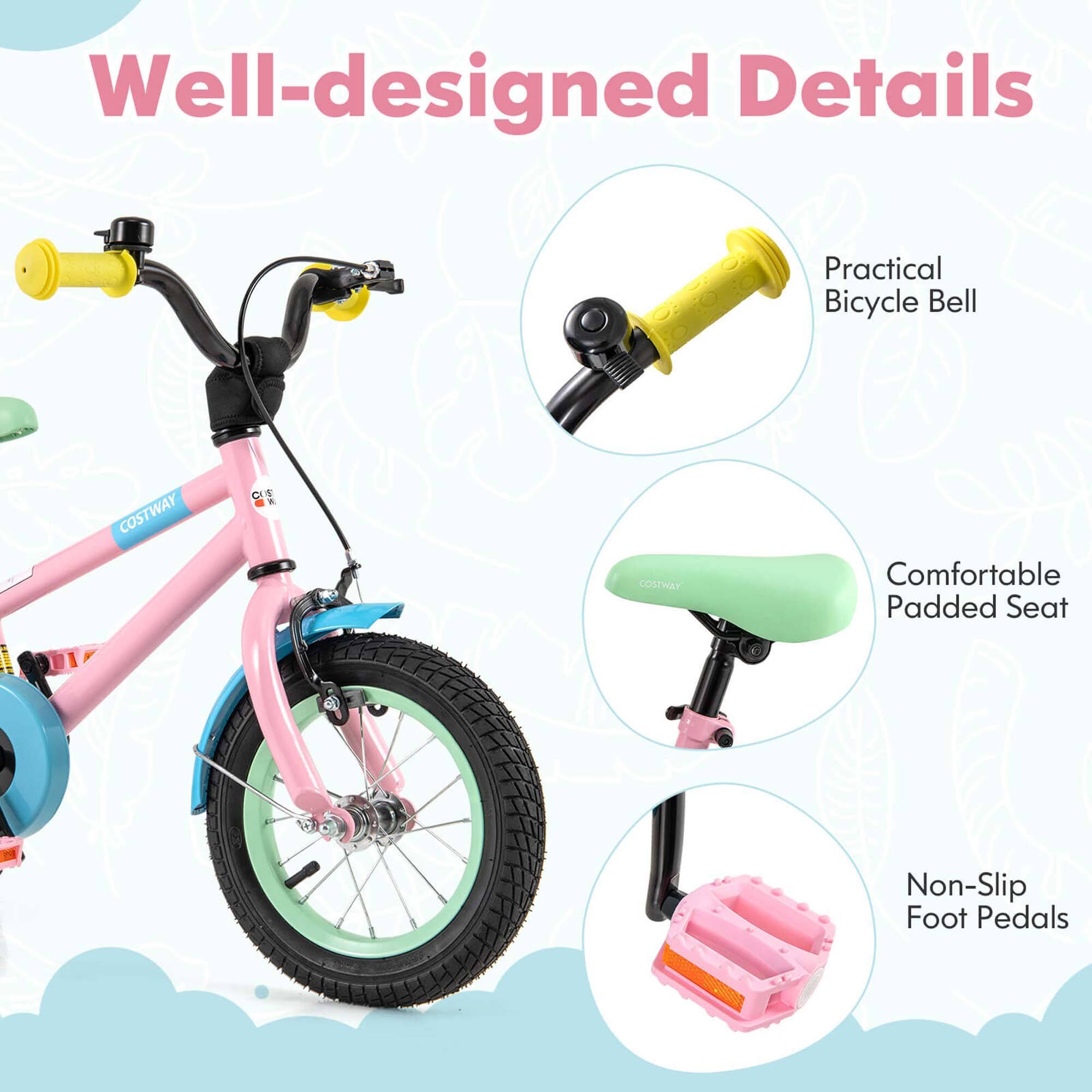 Well-designed Details

- Practical Bicycle Bell
- Comfortable Padded Seat
- Non-Slip Foot Pedals