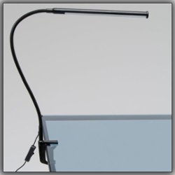 Studio Designs - Bar Clamp Lamp - Black - Front_Zoom