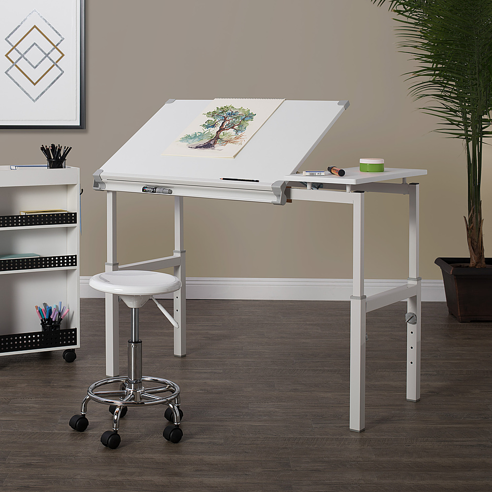 Best Buy: Studio Designs Graphix II Desk White/Gray 10211