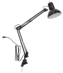Studio Designs - Swing Arm Lamp - Black - Front_Zoom