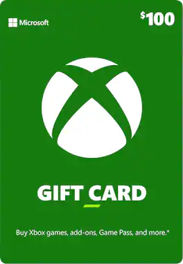 Microsoft - Xbox $100 Gift Card