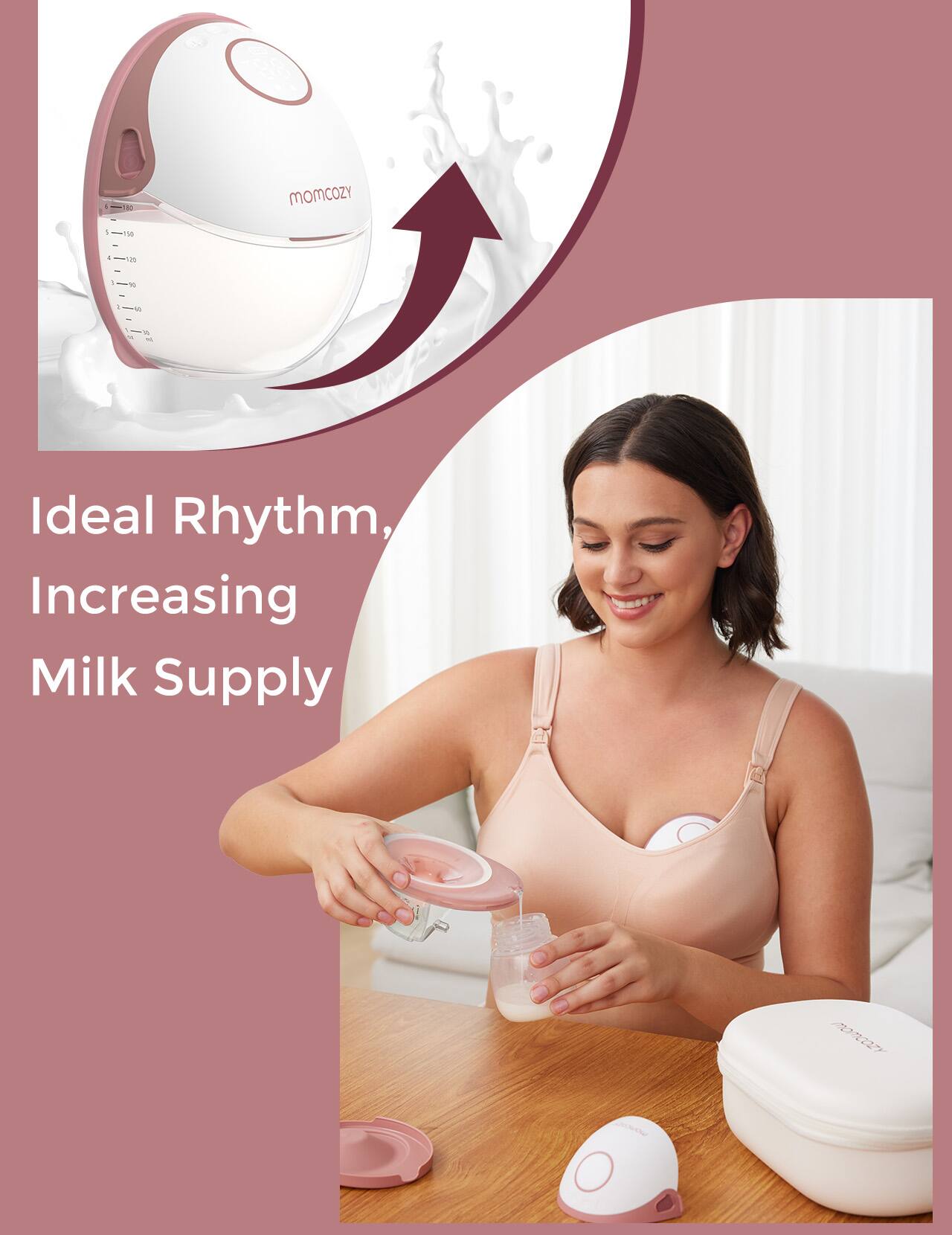 momcozy, Ideal Rhythm, Increasing Milk Supply