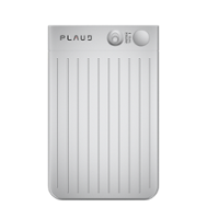 PLAUD - Smart AI Voice/Audio Recorder - Silver - Front_Zoom