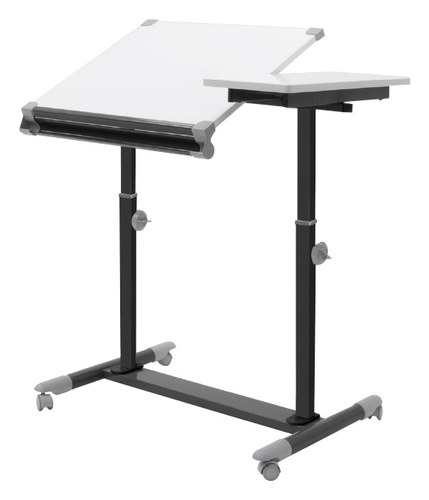 Best Buy: Studio Designs Europa Split-Top Desk Black/White 10205